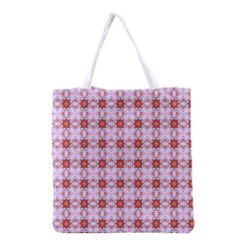 Cute Pretty Elegant Pattern Grocery Tote Bag