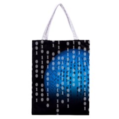 Binary Rain Classic Tote Bag by StuffOrSomething