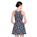 Floral Arabesque Print Reversible Skater Dress View2