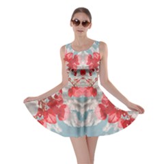 Flowers In The Sky Skater Dress by dflcprintsclothing