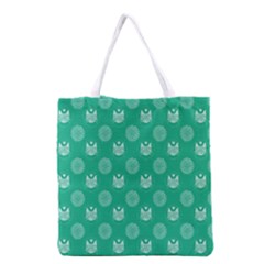 Soggykitten Floralpattern Grocery Tote Bag by Soggykitten