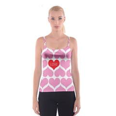 One Love Spaghetti Strap Top by Kathrinlegg