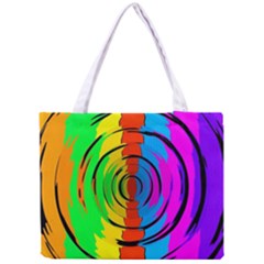 Rainbow Test Pattern Tiny Tote Bag by StuffOrSomething