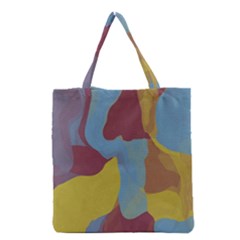 Watercolors Grocery Tote Bag by LalyLauraFLM