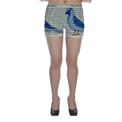 Bird Skinny Shorts by boho