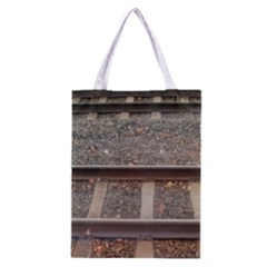 Railway Track Train Classic Tote Bag by yoursparklingshop