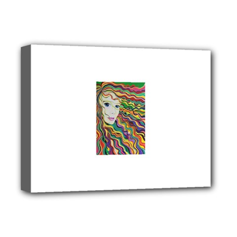 Inspirational Girl Deluxe Canvas 16  X 12  (framed) 