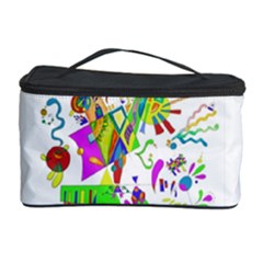 Splatter Life Cosmetic Storage Case by sjart