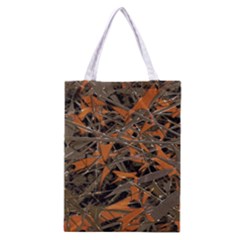 Intricate Abstract Print Classic Tote Bag by dflcprints