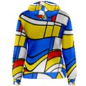 Colorful distorted shapes Pullover Hoodie View2