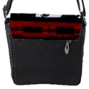 Punk Chick Flap Closure Messenger Bag (Small) View1