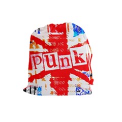 Punk Union Jack Drawstring Pouch (large) by ArtistRoseanneJones