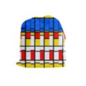 Colorful rectangles pattern Drawstring Pouch View1