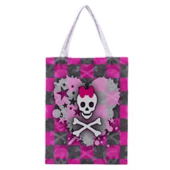 Princess Skull Heart Classic Tote Bag