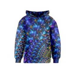 Blue Sunrise Fractal Kid s Pullover Hoodie