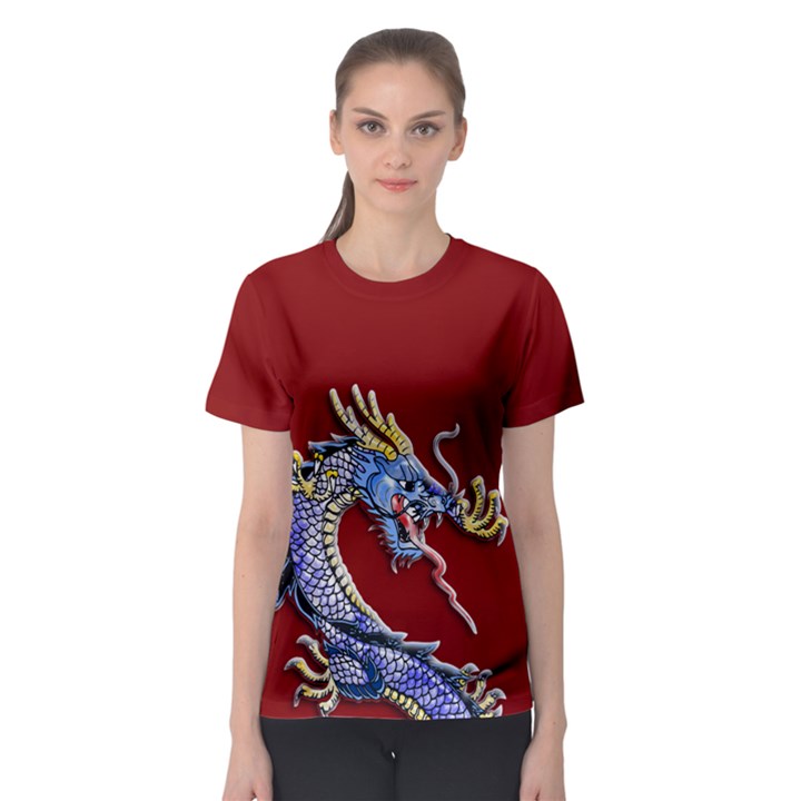 LadyDragon Women s Sport Mesh Tee