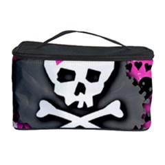 Pink Bow Skull Cosmetic Storage Case