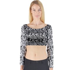 Joshua Tree Long Sleeve Crop Top (tight Fit) by JoshuaTreeClothingCo