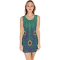 Peacock Emerald Bodycon Dress View1