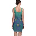 Peacock Emerald Bodycon Dress View2