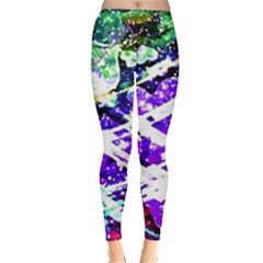 Officially Sexy Floating Hearts Collection Purple Leggings 