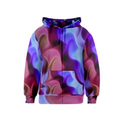 Rippling Satin Kids Zipper Hoodie by KirstenStar