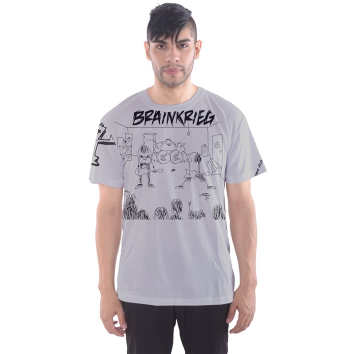 Brainkrieg Men s Sport Mesh Tee