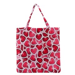 Candy Hearts Grocery Tote Bag