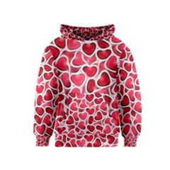 Candy Hearts Kid s Pullover Hoodie