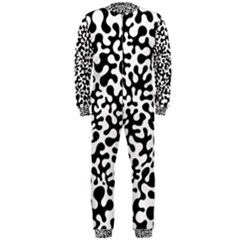 Black And White Blots Onepiece Jumpsuit (men) by KirstenStar