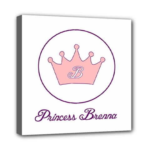 Princess Brenna2 Fw Mini Canvas 8  X 8  (framed) by brennastore