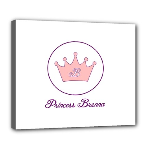 Princess Brenna2 Fw Deluxe Canvas 24  X 20  (framed)
