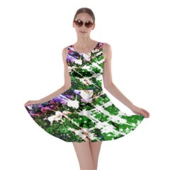 Officially Sexy Floating Hearts Collection Green Skater Dress by OfficiallySexy