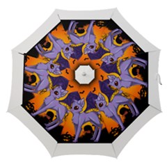 Seruki Vampire Kitty Cat Straight Umbrellas