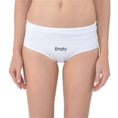 Nature And Human Forces Cowcow Mid-waist Bikini Bottoms