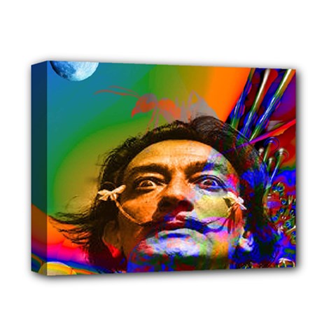 Dream Of Salvador Dali Deluxe Canvas 14  X 11  by icarusismartdesigns