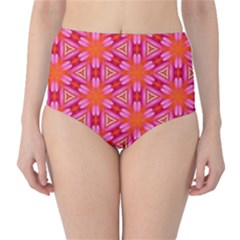 Cute Pretty Elegant Pattern High-waist Bikini Bottoms by GardenOfOphir