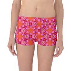 Cute Pretty Elegant Pattern Reversible Boyleg Bikini Bottoms