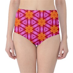 Cute Pretty Elegant Pattern High-waist Bikini Bottoms by GardenOfOphir