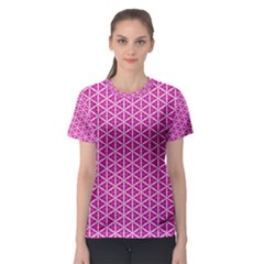 Cute Pretty Elegant Pattern Women s Sport Mesh Tees