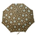 Faux Animal Print Pattern Folding Umbrellas View1