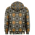 Faux Animal Print Pattern Men s Pullover Hoodies View2