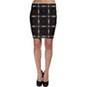 Faux Animal Print Pattern Bodycon Skirts View1