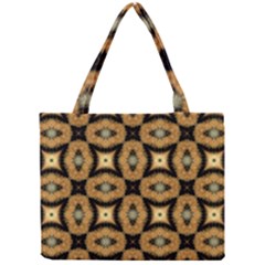 Faux Animal Print Pattern Tiny Tote Bags