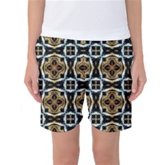 Faux Animal Print Pattern Women s Basketball Shorts by GardenOfOphir