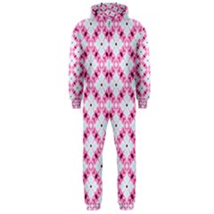 Cute Pretty Elegant Pattern Hooded Jumpsuit (men)  by GardenOfOphir