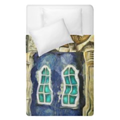 Luebeck Germany Arched Church Doorway Duvet Cover (single Size) by karynpetersart