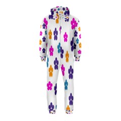 Candy Flowers Hooded Jumpsuit (kids)