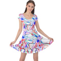 Soul Colour Light Cap Sleeve Dresses by InsanityExpressed