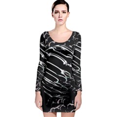 Alien Ball Long Sleeve Bodycon Dresses by InsanityExpressed